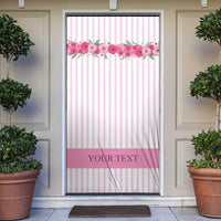 Personalized Kentucky Horse Racing Door Cover Run For The Rose