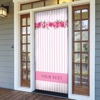Personalized Kentucky Horse Racing Door Cover Run For The Rose