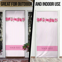 Personalized Kentucky Horse Racing Door Cover Run For The Rose