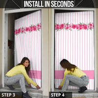 Personalized Kentucky Horse Racing Door Cover Run For The Rose