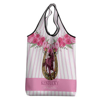 Kentucky Horse Racing Grocery Bag Run For The Rose