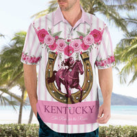 Personalized Kentucky Horse Racing Hawaiian Shirt Run For The Rose