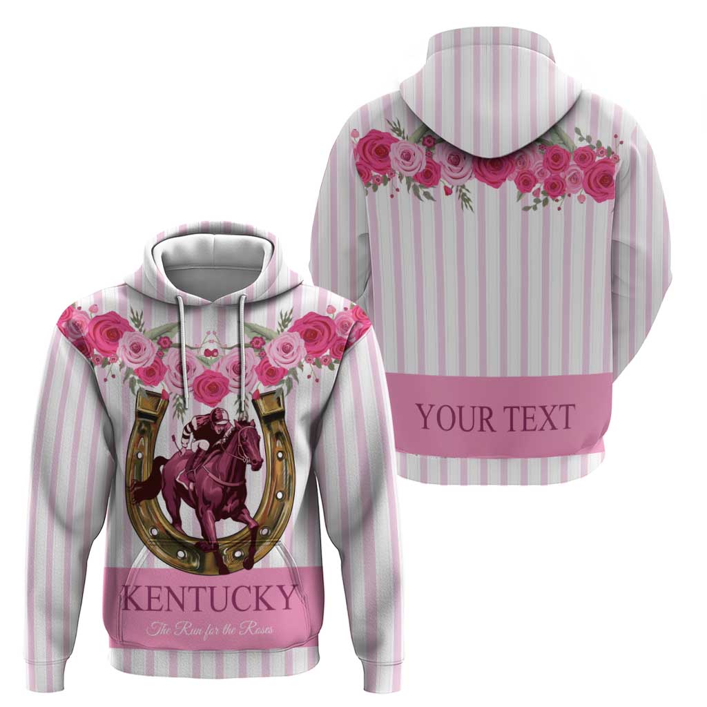 Personalized Kentucky Horse Racing Hoodie Run For The Rose