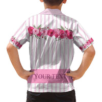 Personalized Kentucky Horse Racing Kid Hawaiian Shirt Run For The Rose