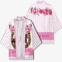 Personalized Kentucky Horse Racing Kimono Run For The Rose