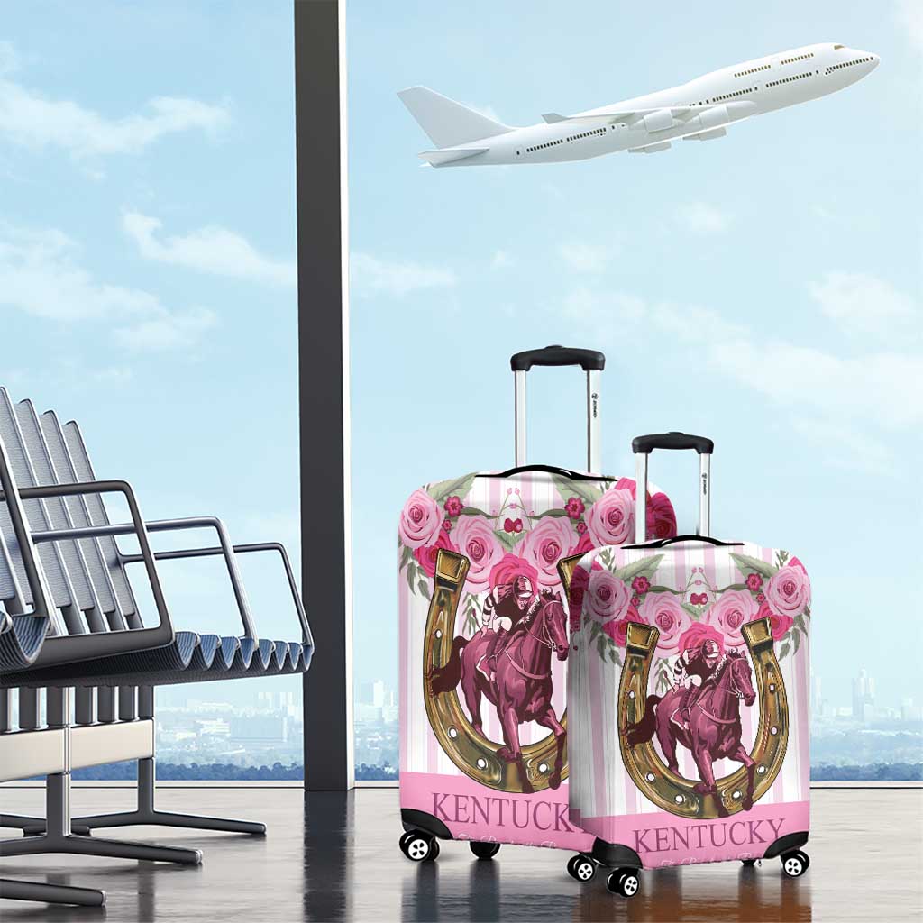 Kentucky Horse Racing Luggage Cover Run For The Rose