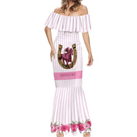Personalized Kentucky Horse Racing Mermaid Dress Run For The Rose