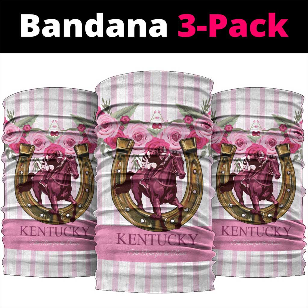 Kentucky Horse Racing Neck Gaiter Run For The Rose