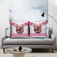 Kentucky Horse Racing Pillow Cover Run For The Rose