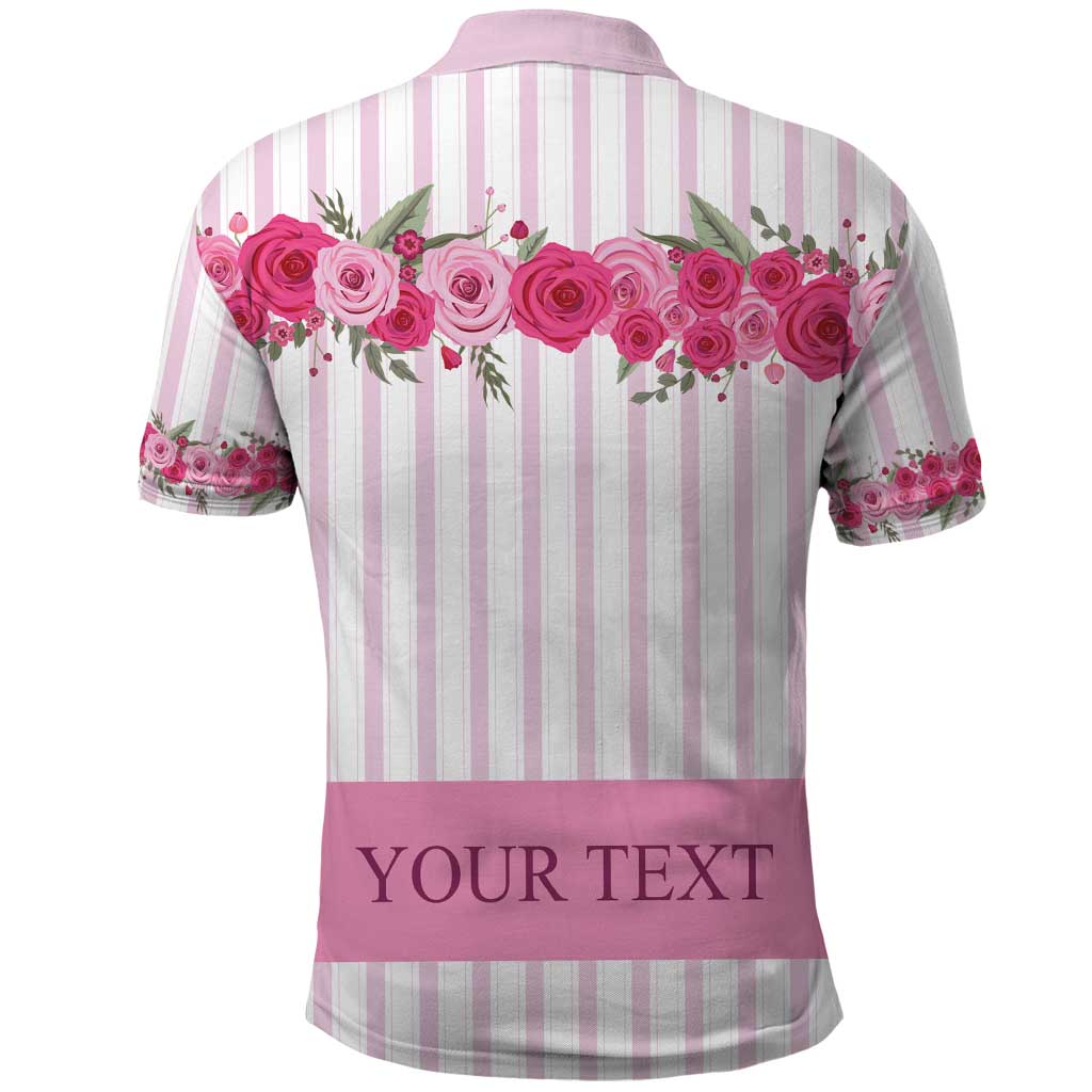 Personalized Kentucky Horse Racing Polo Shirt Run For The Rose