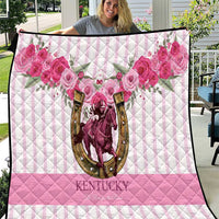 Kentucky Horse Racing Quilt Run For The Rose