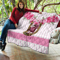 Kentucky Horse Racing Quilt Run For The Rose