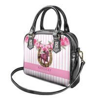 Kentucky Horse Racing Shoulder Handbag Run For The Rose