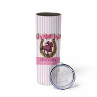 Personalized Kentucky Horse Racing Skinny Tumbler Run For The Rose