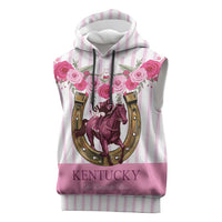 Personalized Kentucky Horse Racing Sleeveless Hoodie Run For The Rose