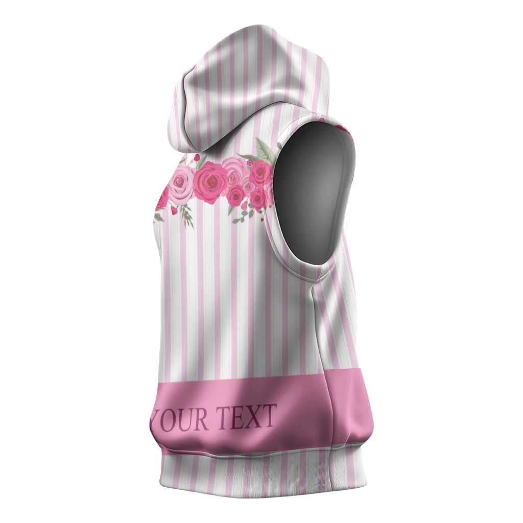 Personalized Kentucky Horse Racing Sleeveless Hoodie Run For The Rose