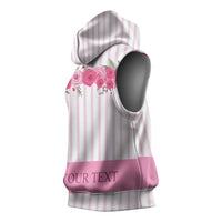 Personalized Kentucky Horse Racing Sleeveless Hoodie Run For The Rose