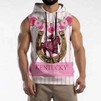 Personalized Kentucky Horse Racing Sleeveless Hoodie Run For The Rose