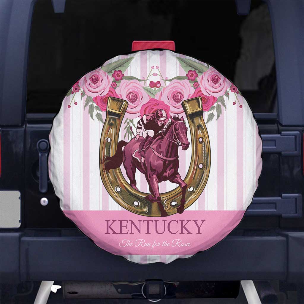 Kentucky Horse Racing Spare Tire Cover Run For The Rose