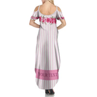 Personalized Kentucky Horse Racing Summer Maxi Dress Run For The Rose