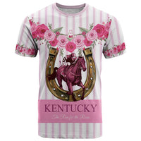 Personalized Kentucky Horse Racing T Shirt Run For The Rose