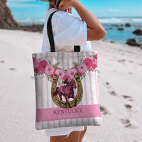 Kentucky Horse Racing Tote Bag Run For The Rose