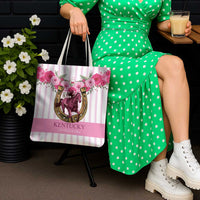 Kentucky Horse Racing Tote Bag Run For The Rose