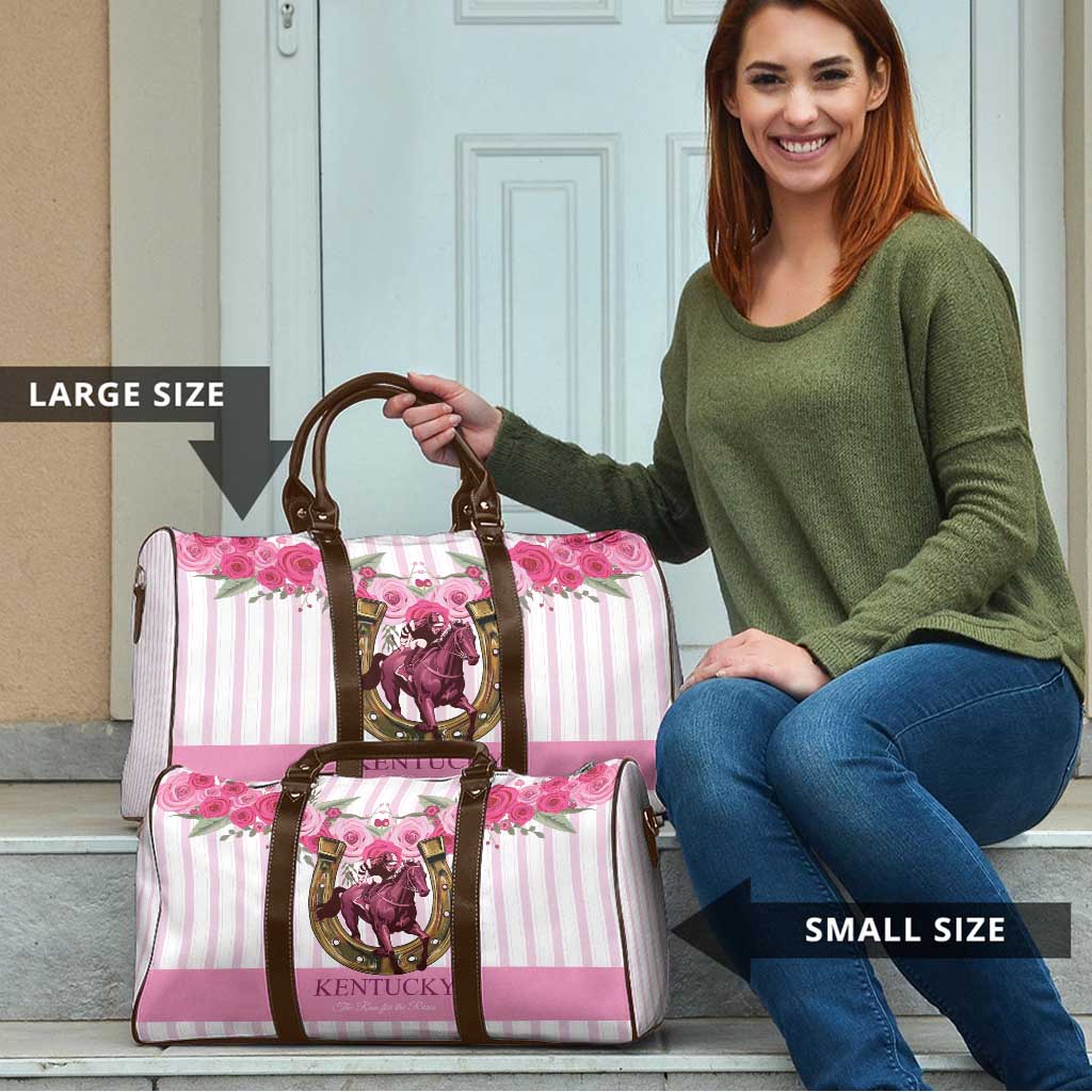 Kentucky Horse Racing Travel Bag Run For The Rose