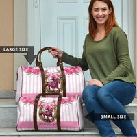 Kentucky Horse Racing Travel Bag Run For The Rose