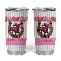 Personalized Kentucky Horse Racing Tumbler Cup Run For The Rose