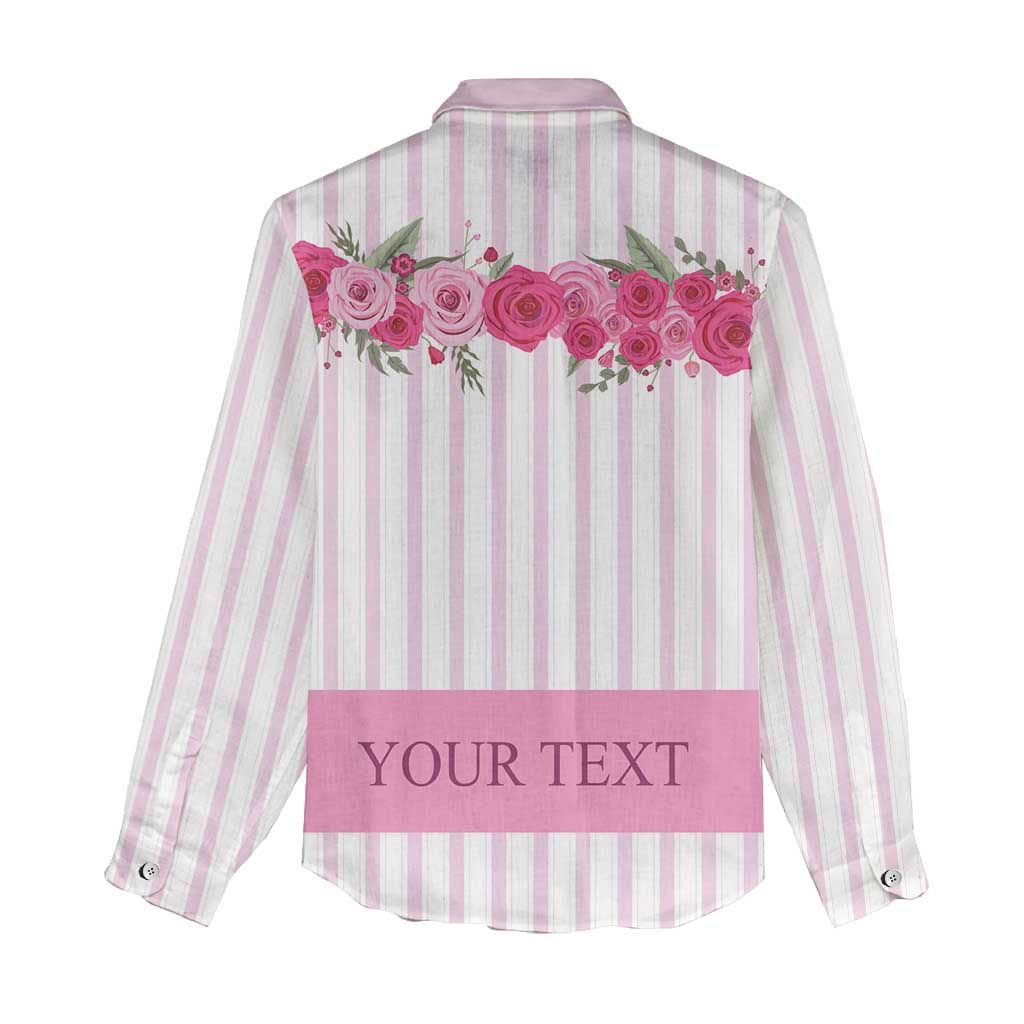 Personalized Kentucky Horse Racing Women Casual Shirt Run For The Rose