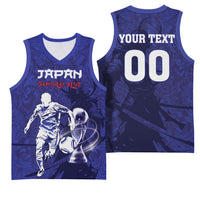 Custom Japan Samurai Blue 2026 Football Basketball Jersey Go Champion
