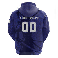 Custom Japan Samurai Blue 2026 Football Hoodie Go Champion