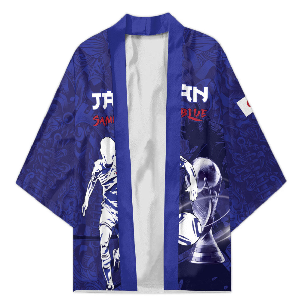 Custom Japan Samurai Blue 2026 Football Kimono Go Champion