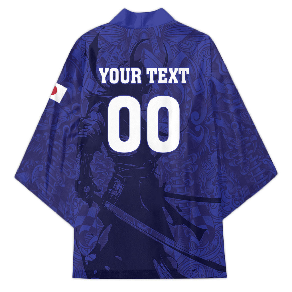 Custom Japan Samurai Blue 2026 Football Kimono Go Champion