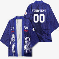 Custom Japan Samurai Blue 2026 Football Kimono Go Champion