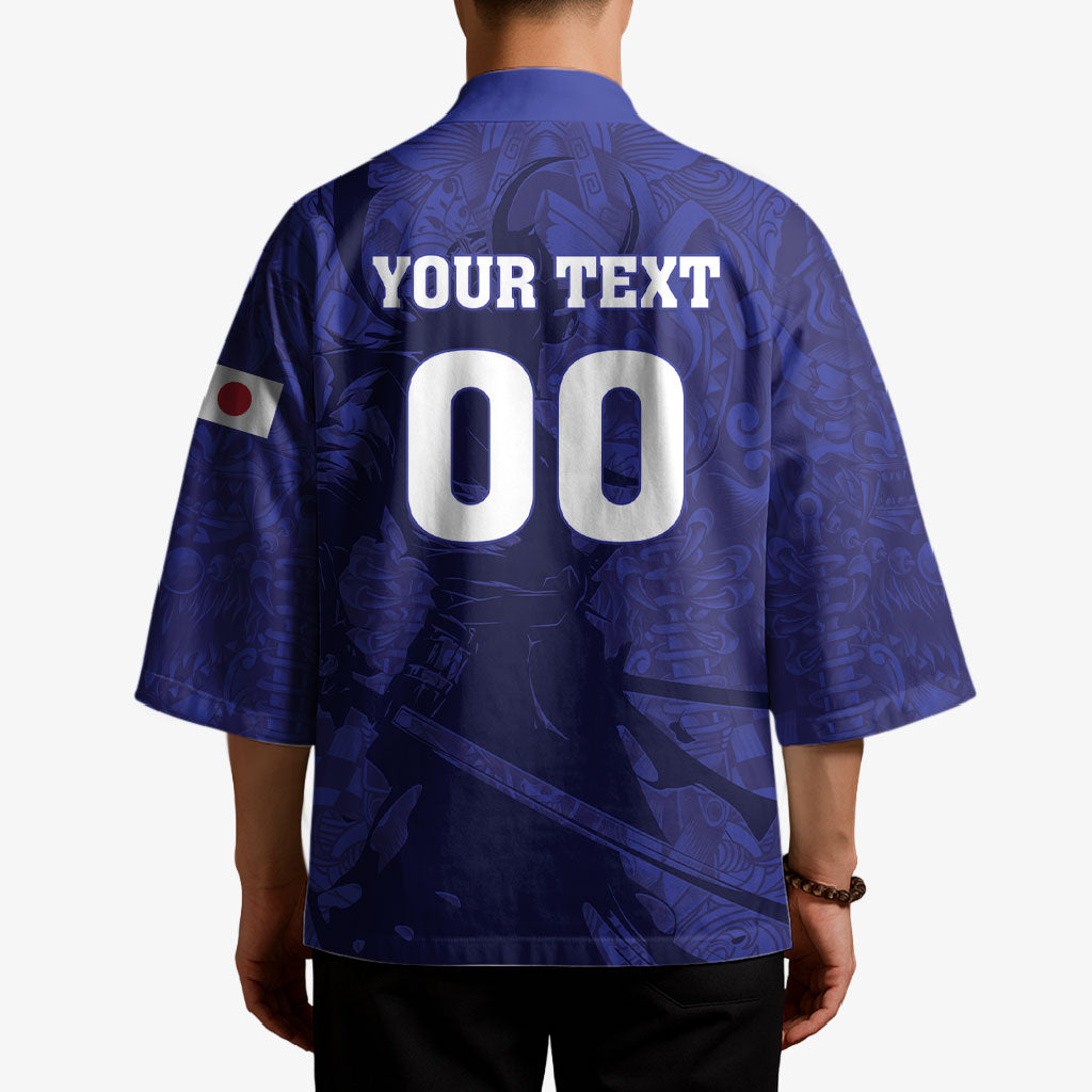 Custom Japan Samurai Blue 2026 Football Kimono Go Champion