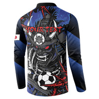 Personalised Japan Samurai 2026 Football Button Sweatshirt Come To Fight