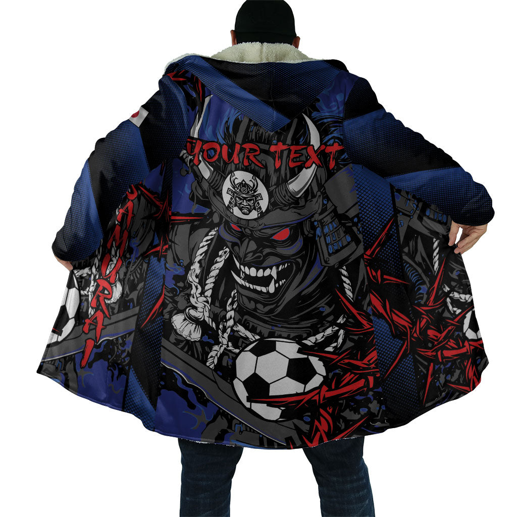 Personalised Japan Samurai 2026 Football Cloak Come To Fight