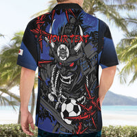 Personalised Japan Samurai 2026 Football Hawaiian Shirt Come To Fight