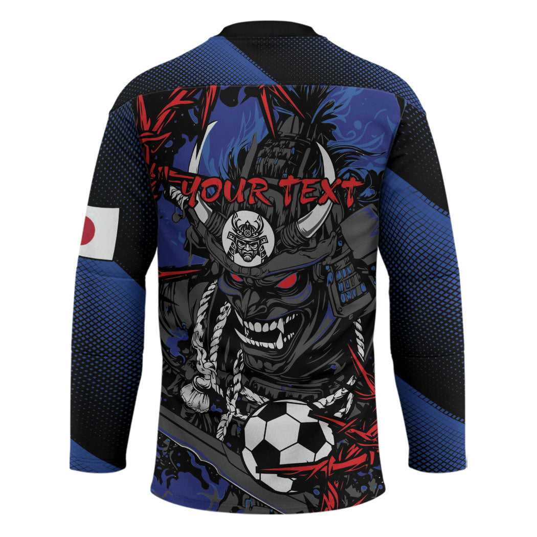 Personalised Japan Samurai 2026 Football Hockey Jersey Come To Fight