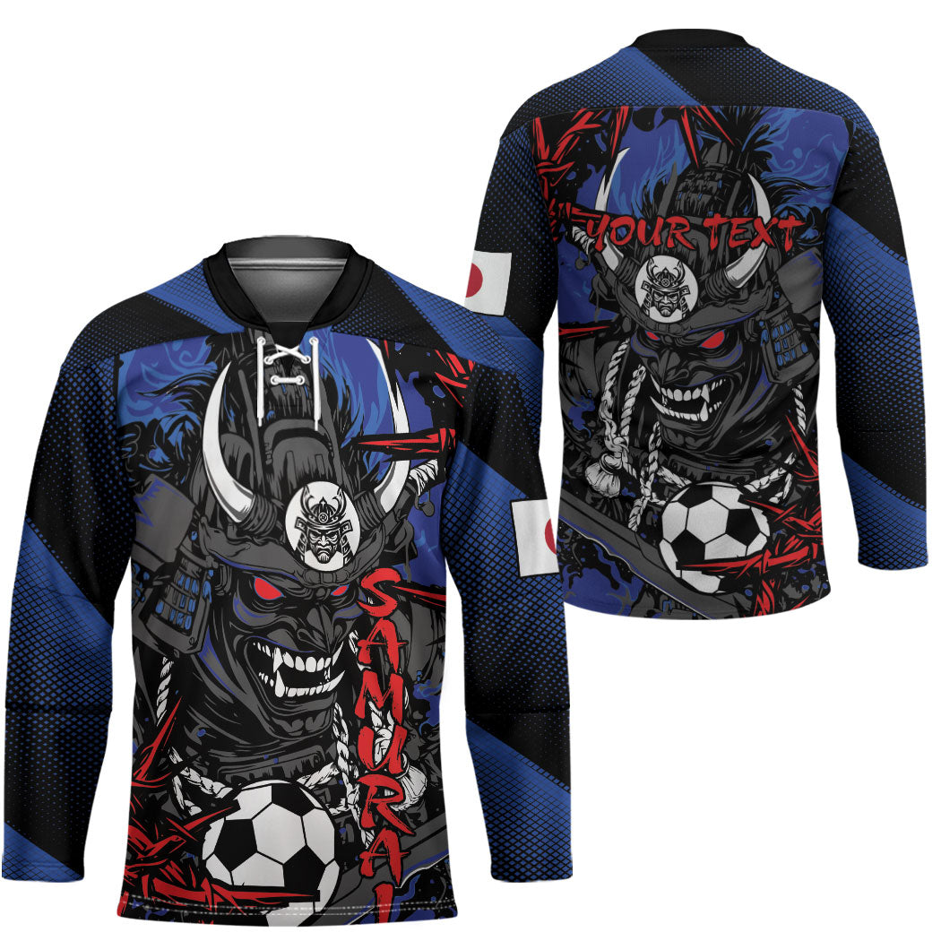 Personalised Japan Samurai 2026 Football Hockey Jersey Come To Fight