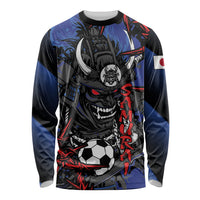 Personalised Japan Samurai 2026 Football Long Sleeve Shirt Come To Fight