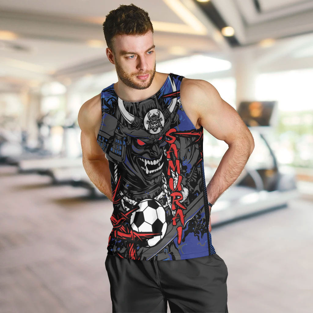 Personalised Japan Samurai 2026 Football Men Tank Top Come To Fight