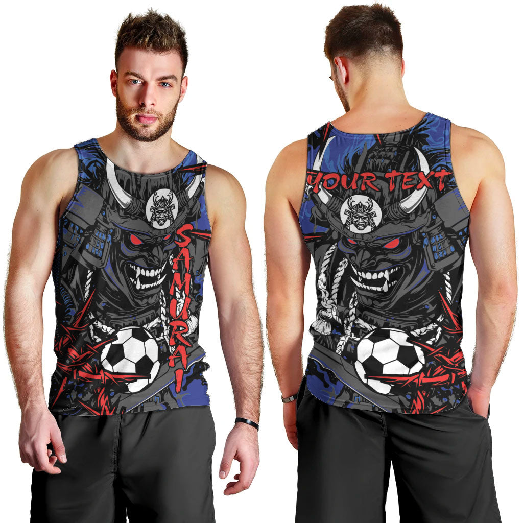 Personalised Japan Samurai 2026 Football Men Tank Top Come To Fight