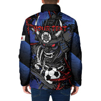 Personalised Japan Samurai 2026 Football Padded Jacket Come To Fight