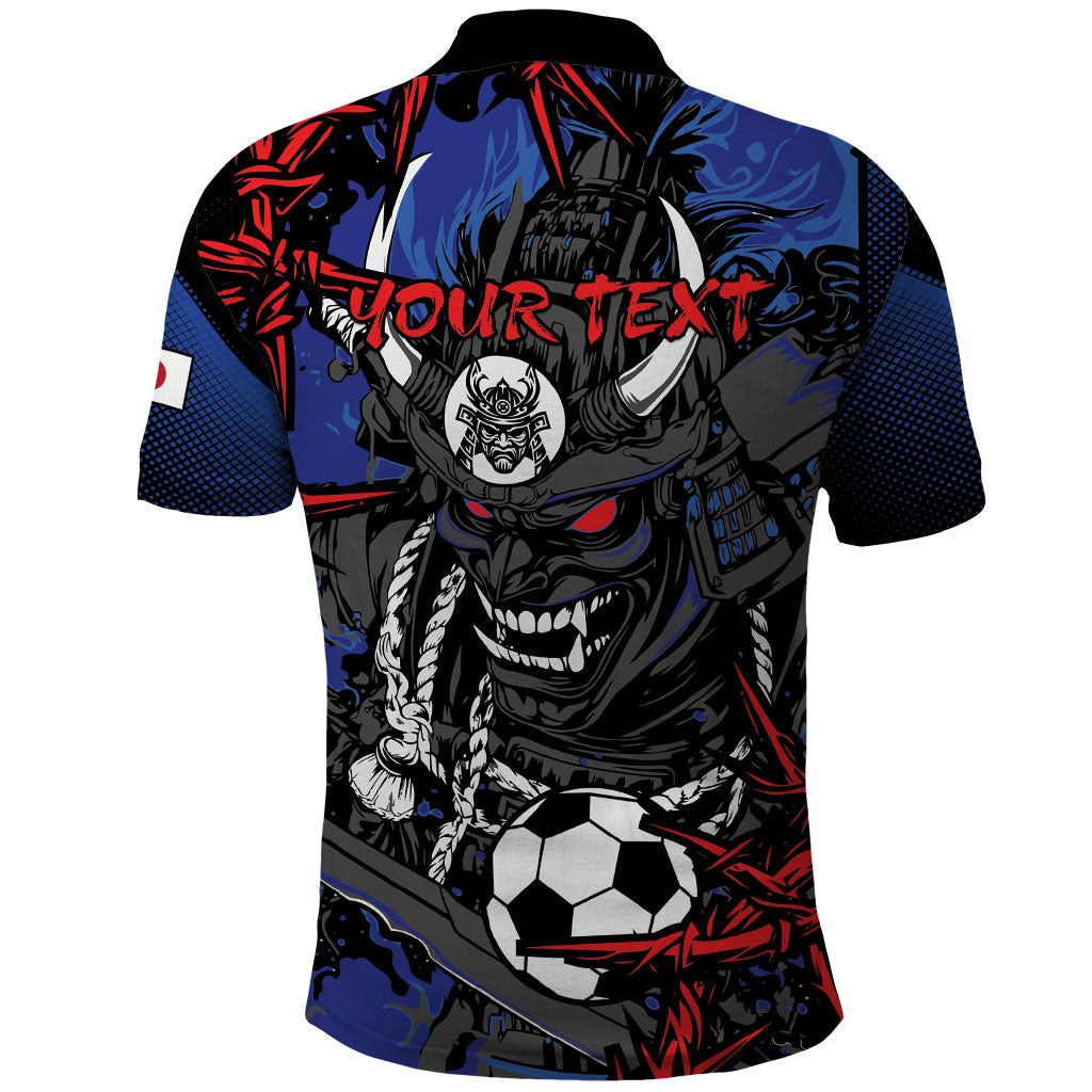Personalised Japan Samurai 2026 Football Polo Shirt Come To Fight