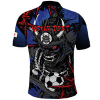Personalised Japan Samurai 2026 Football Polo Shirt Come To Fight