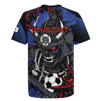 Personalised Japan Samurai 2026 Football Rugby Jersey Come To Fight