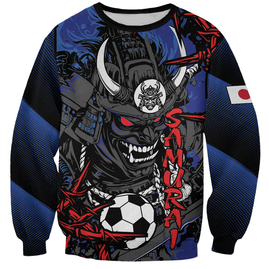 Personalised Japan Samurai 2026 Football Sweatshirt Come To Fight